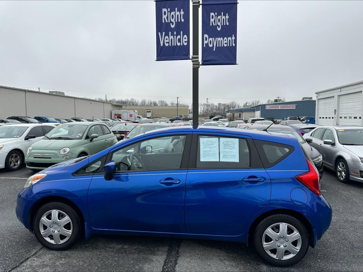 2015 BLUE* Nissan Versa Note S 5MT (3N1CE2CP0FL) with an 1.6L L4 DOHC 16V engine, 5-Speed Manual transmission, located at 1254 Manheim Pike, Lancaster, PA, 17601, (717) 393-9133, 40.062870, -76.323273 - Photo#7